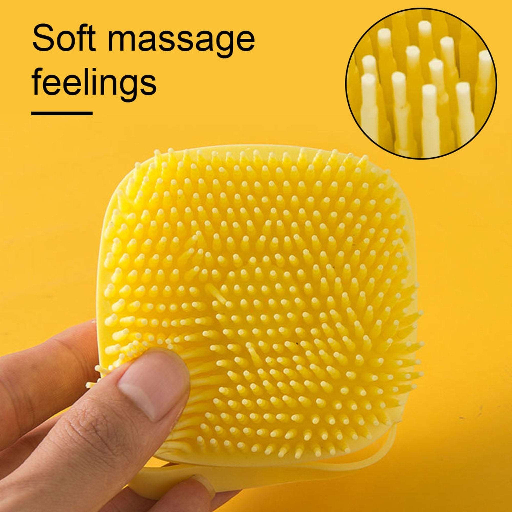 Soft Silicone Massage Shampoo Brush Bark Bliss Boutique